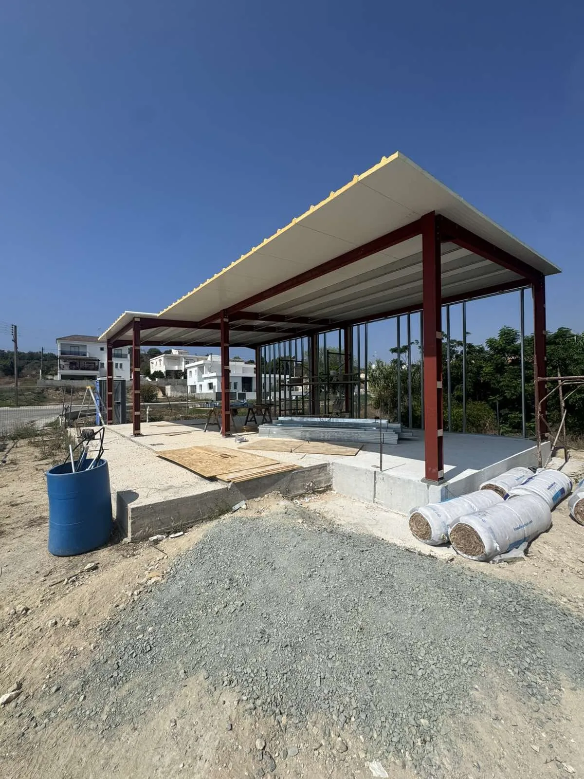 Steel structural frame